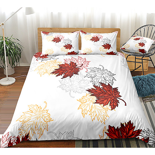 

Duvet Cover Sets 3 Piece Rayon / Polyester 3D Rainbow Reactive Print Bohemian Style