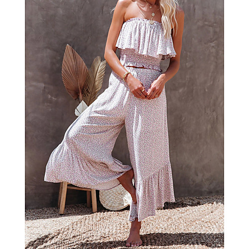 

Women's Casual / Daily 2021 Photo Color Jumpsuit Print