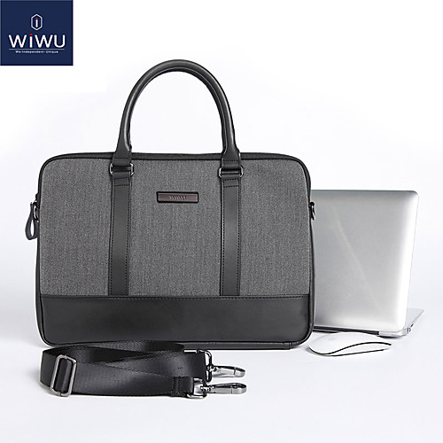

WiWU 13.3 Inch Laptop Briefcase Handbags Plain for Business Office for Travel