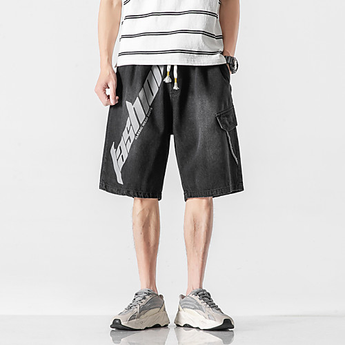 

Men's Chic & Modern Athletic Cycling Quick Dry Moisture Wicking Lightweight Breathable Soft Outdoor Sports Casual Daily Culottes Wide Leg Shorts Pants Simple Solid Color Knee Length Classic