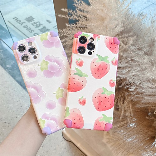 

Phone Case For Apple Back Cover iPhone 12 Pro Max 11 SE 2020 X XR XS Max 8 7 Shockproof Dustproof Geometric Pattern TPU
