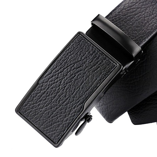 

Men's Wide Belt Office / Career Daily Wear As the Picture Belt Solid Color