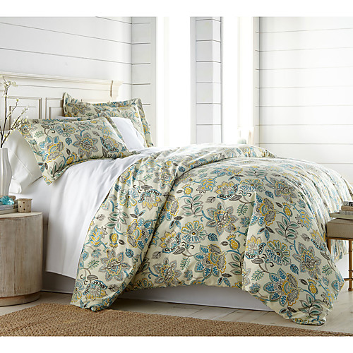 

3-Piece Duvet Cover Set Hotel Bedding Sets Comforter Cover with Soft Lightweight Microfiber Include 1 Duvet Cover 2 Pillowcases for Double/Queen/King(1 Pillowcase for Twin/Single)