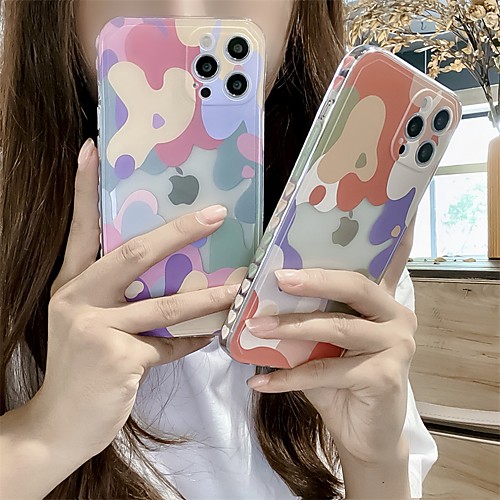 

Phone Case For Apple Back Cover iPhone 12 Pro Max 11 SE 2020 X XR XS Max 8 7 Shockproof Dustproof Graphic TPU