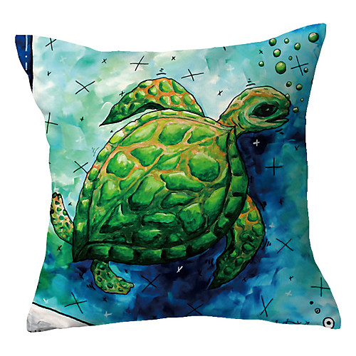 

Ocean Turtle Double Side Cushion Cover 1PC Soft Decorative Square Throw Pillow Cover Cushion Case Pillowcase for Sofa Bedroom Livingroom Outdoor Superior Quality Machine Washable Outdoor Cushion for Sofa Couch Bed Chair