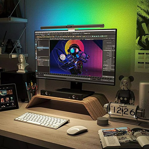

YEELIGHT YLTD001/YLTD003 LED Screen Light Bar Pro Screen Hanging Light Compatible with Razer Chroma and OverWolf Dimmable Monitor Lights APP Control Smart Gaming Lights - Standard Version