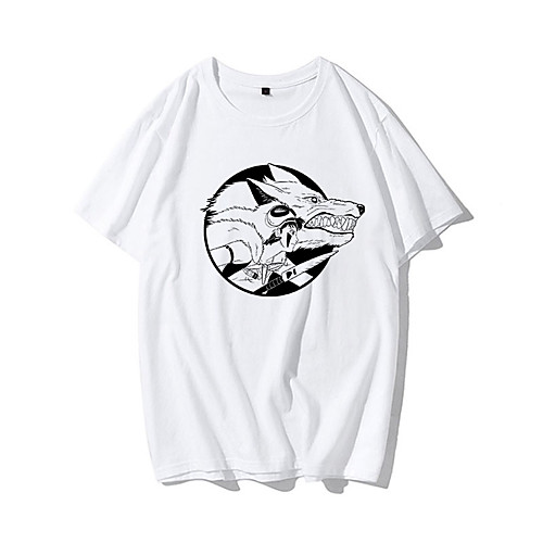 

Inspired by Mononoke Cosplay Anime Cartoon Polyester / Cotton Blend Print Harajuku Graphic Kawaii T shirt For Women's / Men's