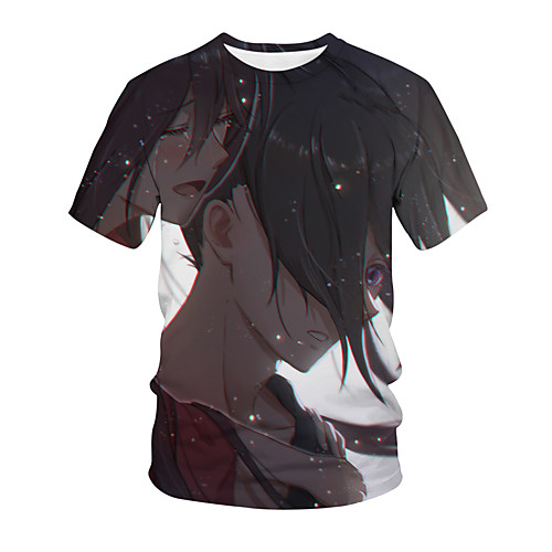 

Inspired by Dororo Cosplay Anime Cartoon 100% Polyester 3D Harajuku Graphic Kawaii T-shirt For Women's / Men's