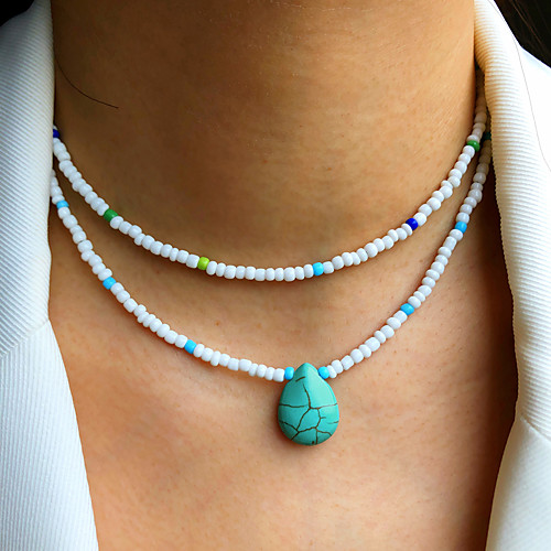 

Women's Jewelry Set Beads Heart Stylish Fashion Holiday Cute Boho Earrings Jewelry 1# / 2# / 3# For Street Gift Prom Beach Festival 2pcs