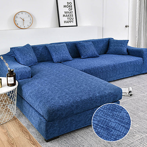 

Cross Pattern Elastic Sofa Cover Stretch All-inclusive Sofa Covers for Living Room Couch Cover Loveseat Sofa Slipcovers
