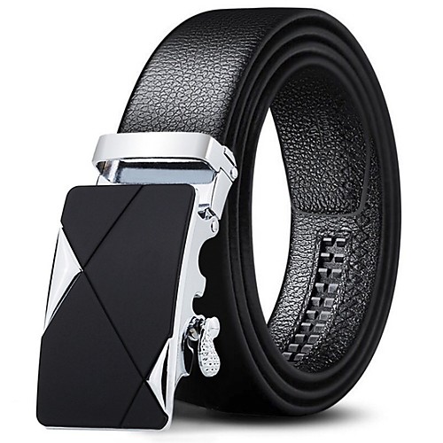 

Men's Wide Belt Office / Career Daily Wear As the Picture Belt Solid Color
