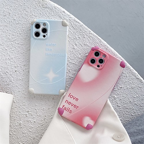 

Phone Case For Apple Back Cover iPhone 12 Pro Max 11 SE 2020 X XR XS Max 8 7 Shockproof Dustproof Geometric Pattern TPU