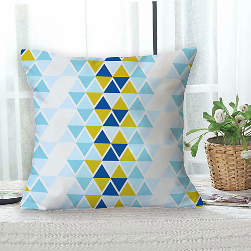 

Geometric Double Side Cushion Cover 1PC Soft Decorative Square Throw Pillow Cover Cushion Case Pillowcase for Sofa Bedroom Livingroom Outdoor Superior Quality Machine Washable Outdoor Cushion for Sofa Couch Bed Chair