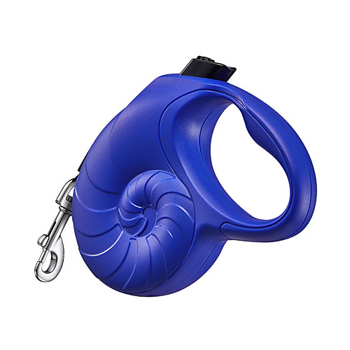 

Dog Leash Running Leash Training Leash Portable Retractable Ergonomic Design Durable Safety Ergonomic Design Retractable Easy to Carry Dog Convenient Grip Outdoor Walking Nylon Blue 1pc
