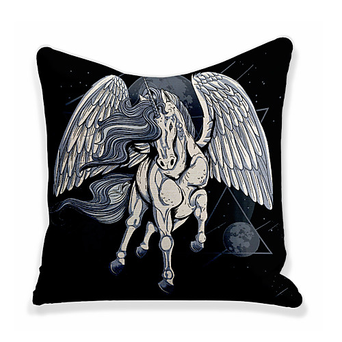 

Unicorn Double Side Cushion Cover 1PC Soft Decorative Square Throw Pillow Cover Cushion Case Pillowcase for Bedroom Livingroom Superior Quality Machine Washable Outdoor Cushion for Sofa Couch Bed Chair