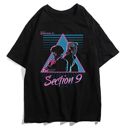 

Inspired by Cowboy Bebop Cosplay Anime Cartoon Polyester / Cotton Blend Print Harajuku Graphic Kawaii T shirt For Women's / Men's