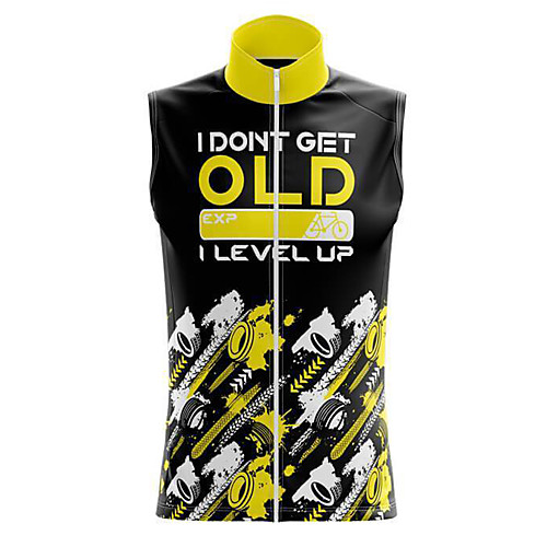 

21Grams Women's Sleeveless Cycling Jersey Summer Spandex Polyester Black / Yellow Bike Jersey Top Mountain Bike MTB Road Bike Cycling Breathable Back Pocket Sports Clothing Apparel / Stretchy