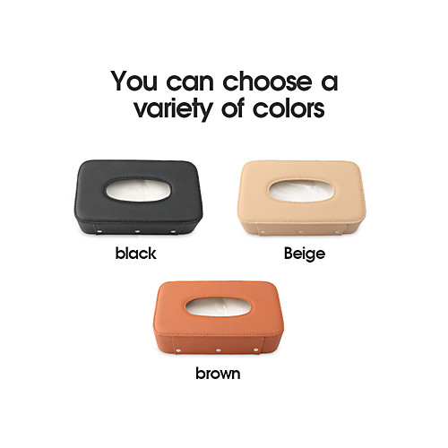 

Car Organizers Tissue Box Leather For universal General Motors