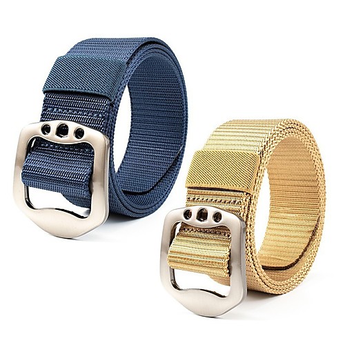 

Men's Wide Belt 100g / m2 Polyester Knit Stretch Belt Solid Colored