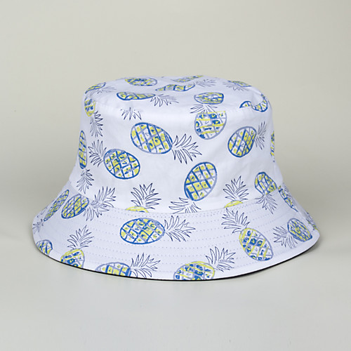 

Women's Bucket Hat Dailywear Print Print Pool Multi-color Hat / Basic / Spring / Summer