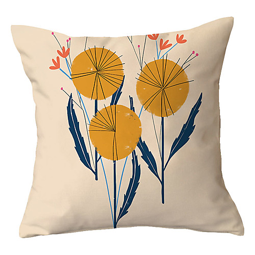 

Double Side Cushion Cover 1PC Soft Decorative Square Throw Pillow Cover Cushion Case Pillowcase for Bedroom Livingroom Superior Quality Machine Washable Outdoor Cushion for Sofa Couch Bed Chair