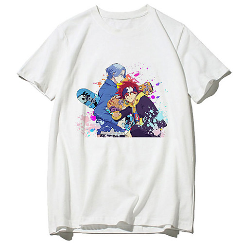 

Inspired by SK8 The Infinity Cosplay Anime Cartoon Polyester / Cotton Blend Print Harajuku Graphic Kawaii T-shirt For Women's / Men's