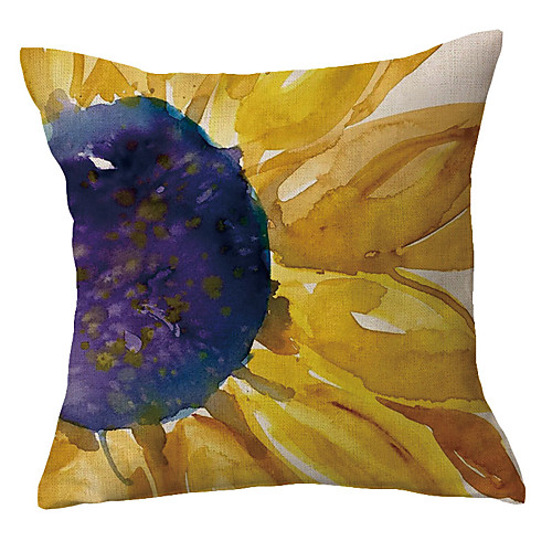 

Double Side Cushion Cover 1PC Faux Linen Soft Decorative Square Throw Pillow Cover Cushion Case Pillowcase for Sofa Bedroom Superior Quality Machine Washable