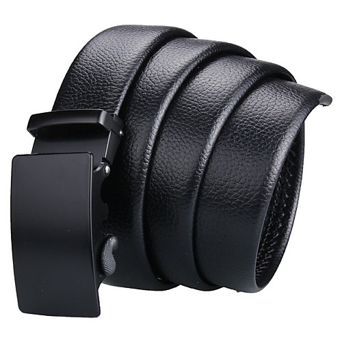 

Men's Wide Belt Office / Career Daily Wear As the Picture Belt Solid Color