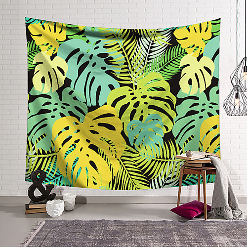 

Plant Floral Wall Tapestry Art Decor Blanket Curtain Hanging Home Bedroom Living Room Decoration Polyester