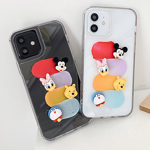 

Phone Case For Apple Back Cover iPhone 12 Pro Max 11 SE 2020 X XR XS Max 8 7 Shockproof Dustproof Cartoon Graphic TPU
