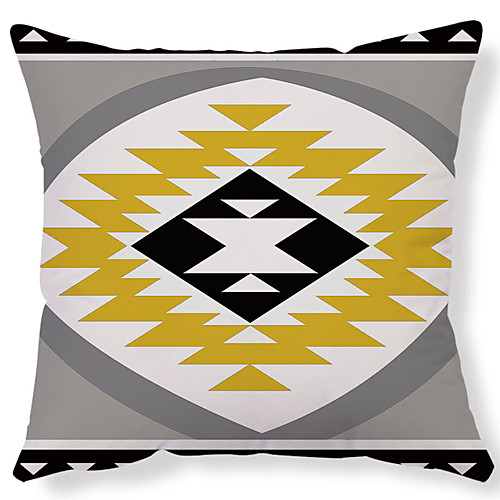 

Geometric Double Side Cushion Cover 1PC Soft Decorative Square Throw Pillow Cover Cushion Case Pillowcase for Bedroom Livingroom Superior Quality Machine Washable Outdoor Cushion for Sofa Couch Bed Chair