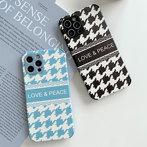 

Phone Case For Apple Back Cover iPhone 12 Pro Max 11 SE 2020 X XR XS Max 8 7 Shockproof Dustproof Lines / Waves Geometric Pattern TPU