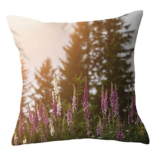 

Floral Double Side Cushion Cover 1PC Soft Decorative Square Throw Pillow Cover Cushion Case Pillowcase for Bedroom Livingroom Superior Quality Machine Washable Outdoor Cushion for Sofa Couch Bed Chair
