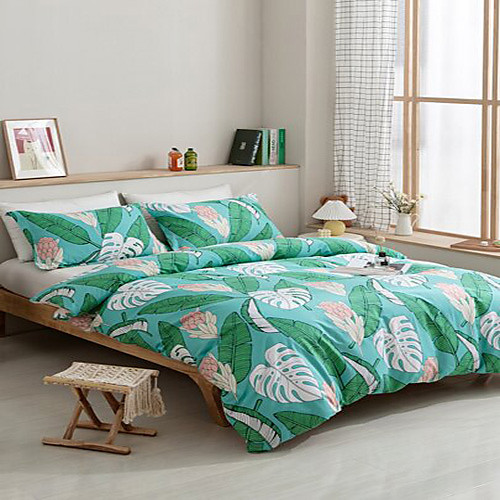 

3-Piece Duvet Cover Set Hotel Bedding Sets Comforter Cover with Soft Lightweight Microfiber Include 1 Duvet Cover 2 Pillowcases for Double/Queen/King(1 Pillowcase for Twin/Single)