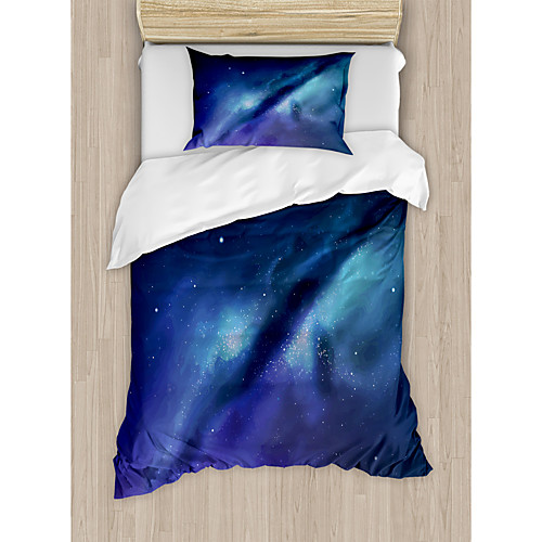 

3-Piece Duvet Cover Set Hotel Bedding Sets Comforter Cover with Soft Lightweight Microfiber Include 1 Duvet Cover 2 Pillowcases for Double/Queen/King(1 Pillowcase for Twin/Single)