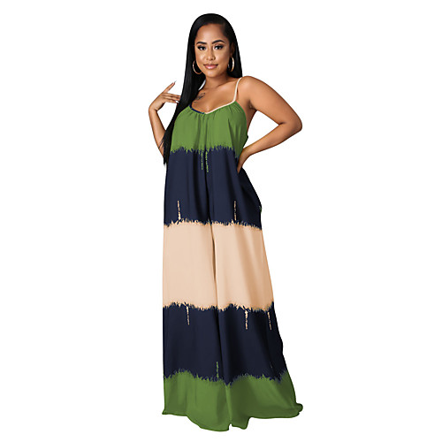

z9110 european and american women's clothing 2021 summer new sleeveless adjustable suspender jumpsuit foreign trade cross-border women's clothing