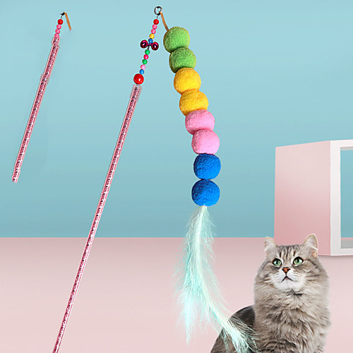 

Interactive Toy Ropes Cat Toys Set Cat Pet Exercise Releasing Pressure Plastic & Metal Gift Pet Toy Pet Play