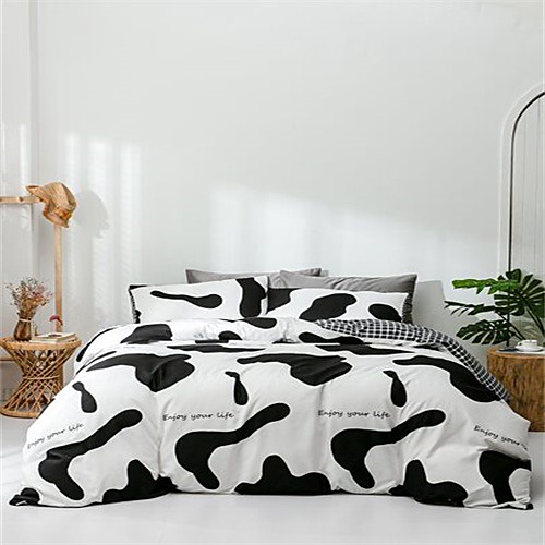 

3-Piece Duvet Cover Set Hotel Bedding Sets Comforter Cover with Soft Lightweight Microfiber Include 1 Duvet Cover 2 Pillowcases for Double/Queen/King(1 Pillowcase for Twin/Single)