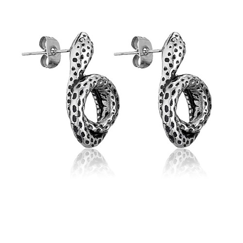 

Earrings Classic Holiday Birthday Stylish Simple Earrings Jewelry Silver For Street Formal Date Festival 1pc