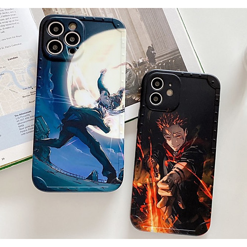 

Phone Case For Apple Back Cover iPhone 12 Pro Max 11 SE 2020 X XR XS Max 8 7 Shockproof Dustproof Graphic TPU