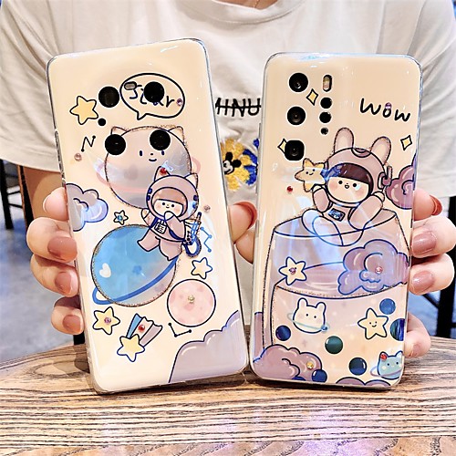 

Phone Case For Huawei Back Cover P40 P40 Pro Mate 40 Mate 40 Pro P30 P30 Pro P30 Lite P Smart 2021 Mate 30 Mate 30 Pro Shockproof Dustproof Cartoon TPU