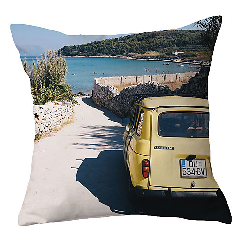 

Beach Ocean Double Side Cushion Cover 1PC Soft Decorative Square Throw Pillow Cover Cushion Case Pillowcase for Sofa Bedroom Livingroom Outdoor Superior Quality Machine Washable Outdoor Cushion for Sofa Couch Bed Chair