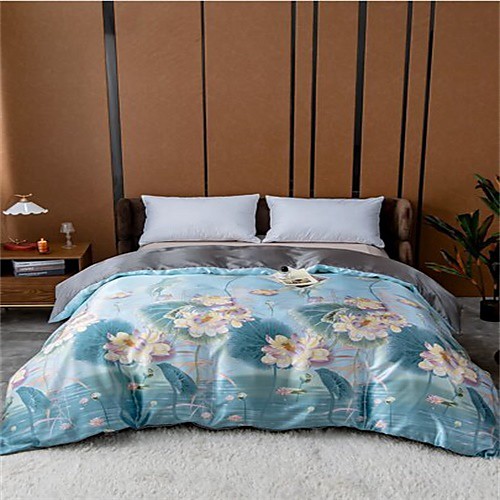 

3-Piece Duvet Cover Set Hotel Bedding Sets Comforter Cover with Soft Lightweight Microfiber Include 1 Duvet Cover 2 Pillowcases for Double/Queen/King(1 Pillowcase for Twin/Single)
