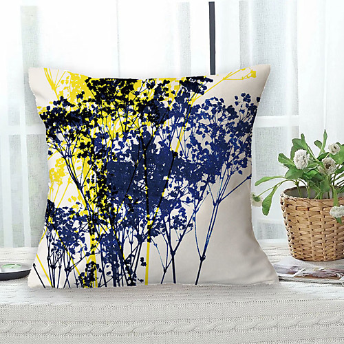 

Garden Pastoral Double Side Cushion Cover 1PC Soft Decorative Square Throw Pillow Cover Cushion Case Pillowcase for Sofa Bedroom Livingroom Outdoor Superior Quality Machine Washable Outdoor Cushion for Sofa Couch Bed Chair