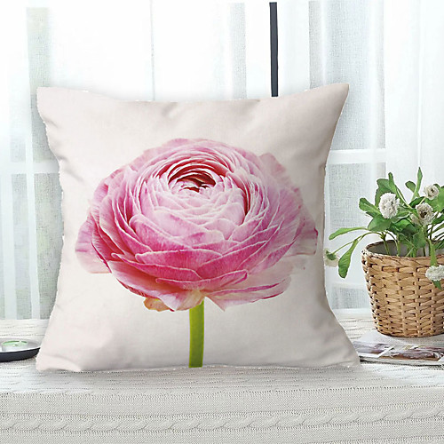 

Flower Double Side Cushion Cover 1PC Soft Throw Pillow Cover Cushion Case Pillowcase for Bedroom Livingroom Superior Quality Machine Washable Outdoor Cushion for Sofa Couch Bed Chair