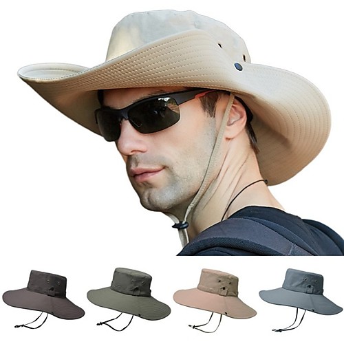 

Men's Sun Hat Sports & Outdoor Fishing Solid Colored Hat