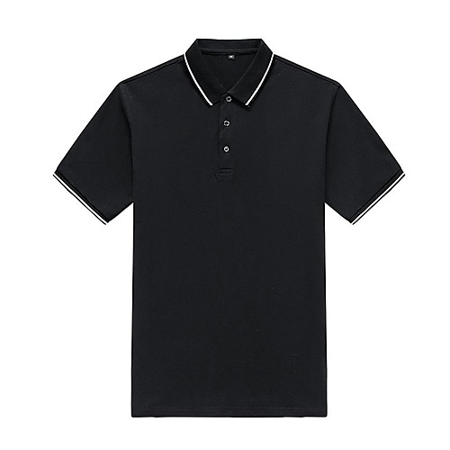

Men's Golf Shirt Tennis Shirt Solid Colored Short Sleeve Holiday Tops Casual Yellow Gray White