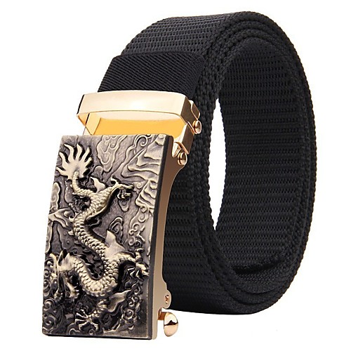 

Men's Wide Belt Office / Career Daily Wear As the Picture Belt Solid Color