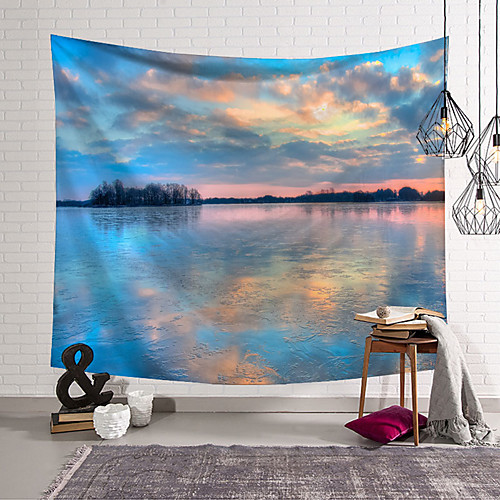 

Landscape Wall Tapestry Art Decor Blanket Curtain Hanging Home Bedroom Living Room Decoration Polyester