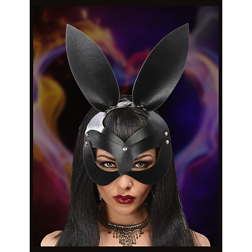 

Cosplay Halloween Props Adults' Women's Halloween Halloween Festival Christmas Halloween Carnival Festival / Holiday Other Material Black Women's Easy Carnival Costumes Solid Colored / Mask